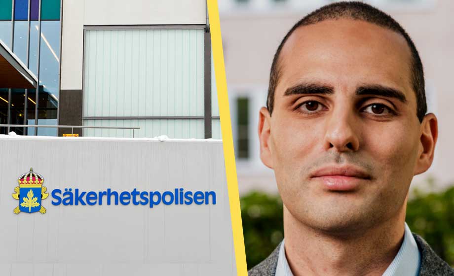 Misstänkte spionen arbetade i Säpos stabsledning