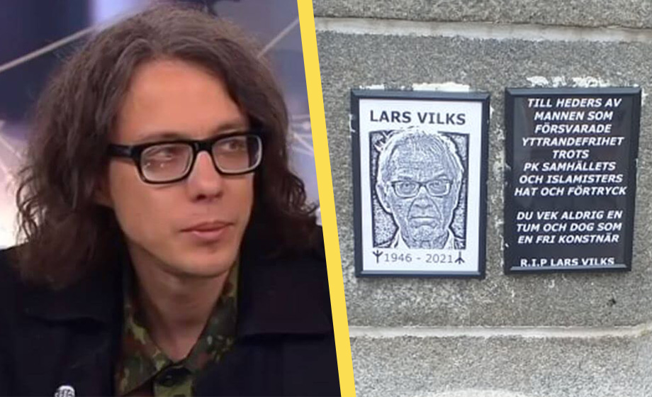 Dan Park hedrar Lars Vilks: ”Försvarade yttrandefrihet”