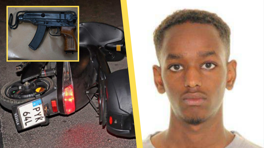 Misstänkte polismördaren Sakariye Ali Ahmed åtalas – avlossade kulsprutepistol mot polis