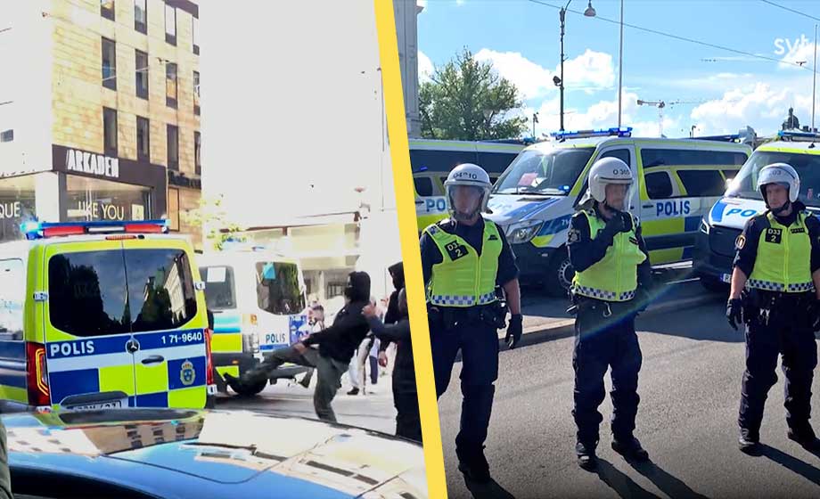 36 personer åtalas efter våldsamma Black Lives Matter-kravallerna i Göteborg