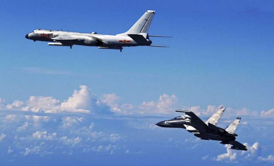 Kina provocerar Taiwan med upprepade luftrumskränkningar