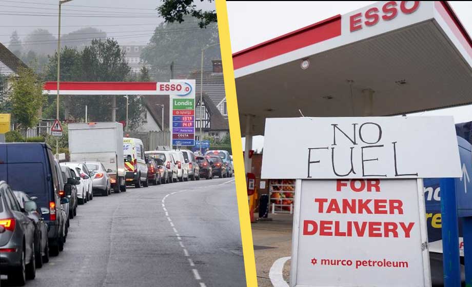 Armén ska säkra bensintillgången i Storbritannien