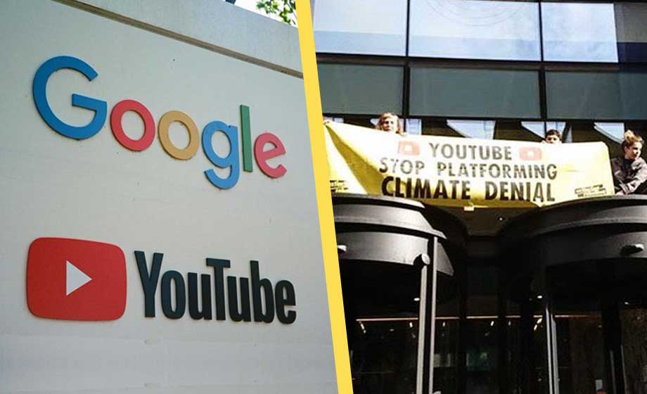 Vaccinationskritik och skepsis mot klimatförändringar förbjuds