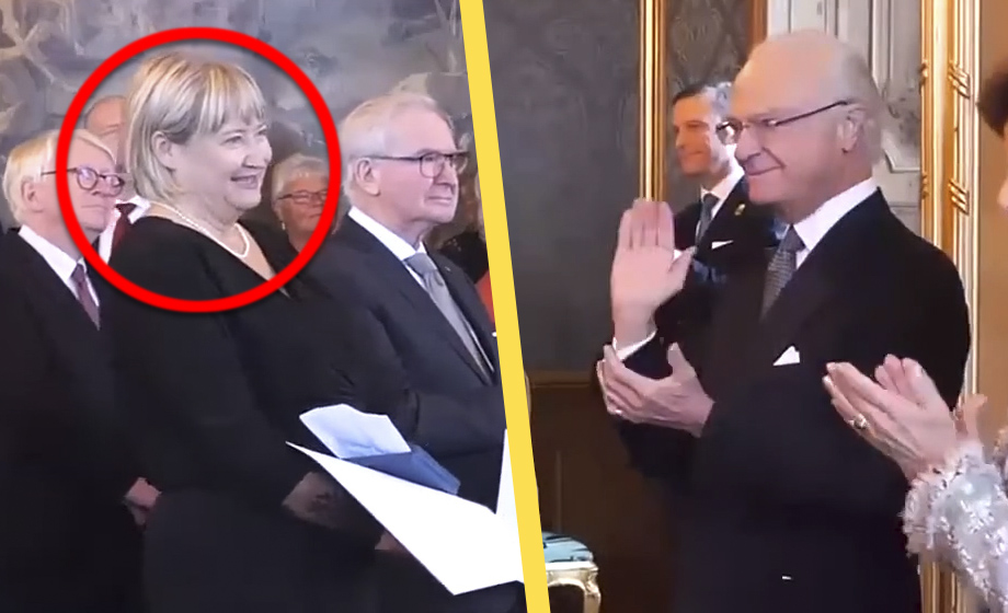 VIDEO: Gav 840 000 i skadestånd till våldtäktsman – nu får hon medalj av kungen