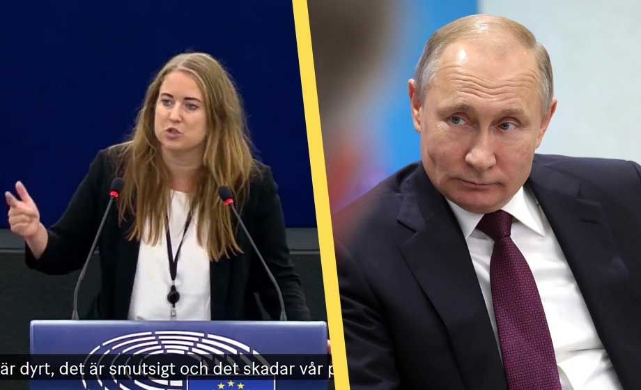 Centerpartiet: Putin som ligger bakom de höga elpriserna