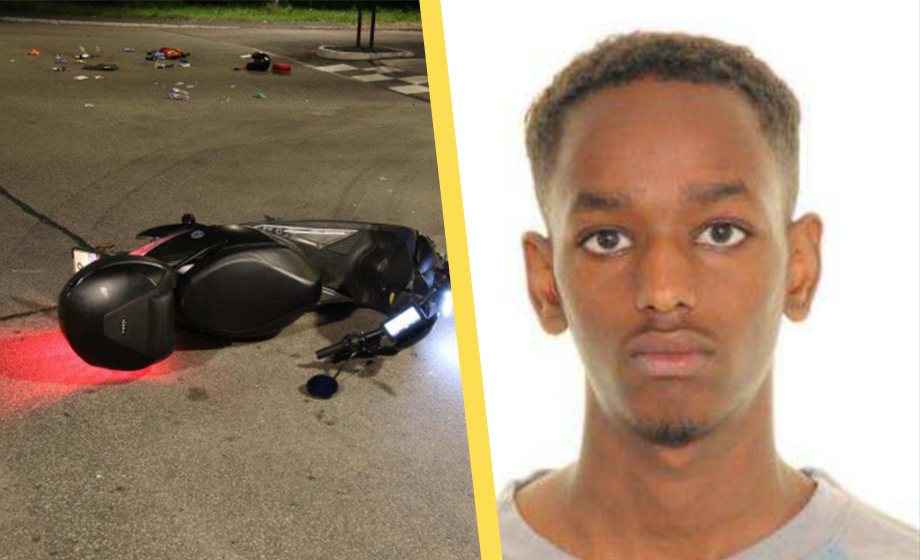 Polismördaren Sakariye Ali Ahmed döms till åtta års fängelse