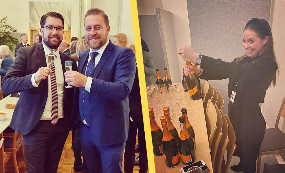 Här firar SD historisk framgång: ”Största segern sedan bildandet”