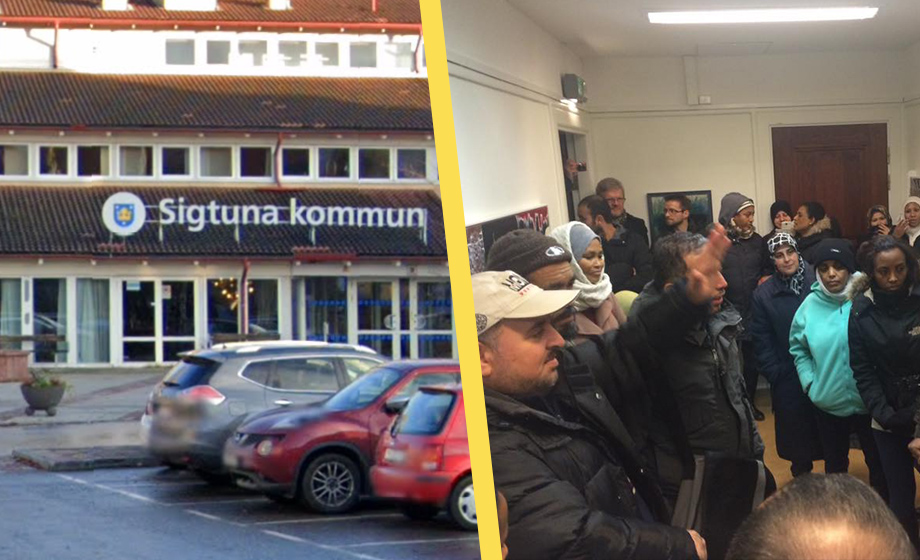 Kommun anklagar Migrationsverket för att skicka asylsökande till kommunhuset