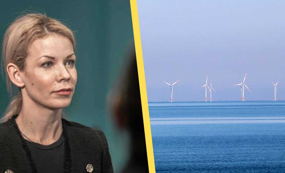 M-strid om vindkraftspark i skärgården