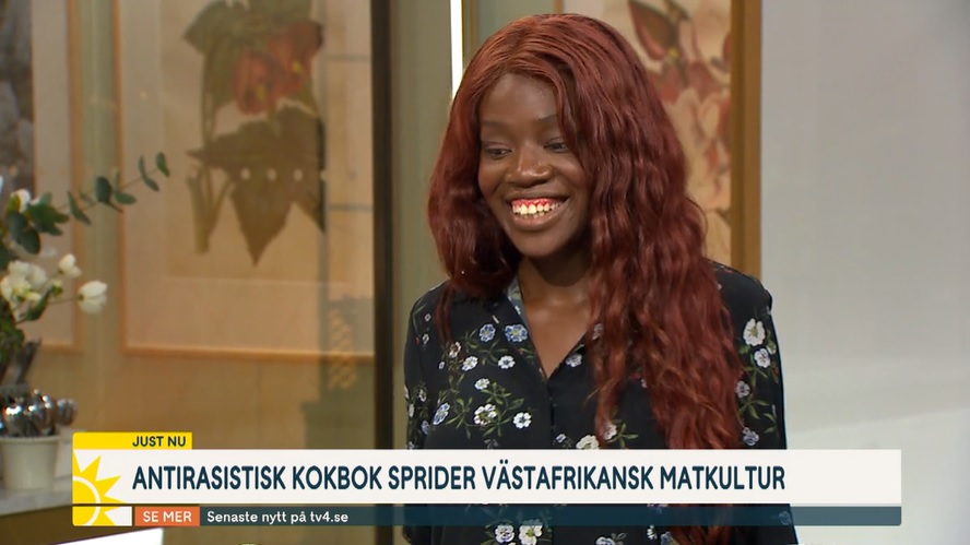Svensk BLM-ledare lagar recept ur ’antirasistisk’ kokbok i TV4