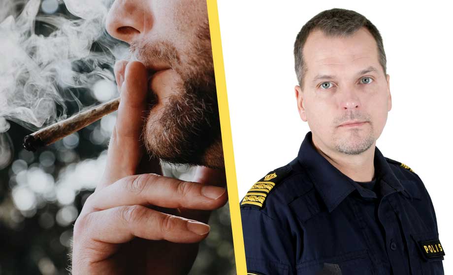 Polischef efterlyser straffrihet för skötsamma cannabisrökare