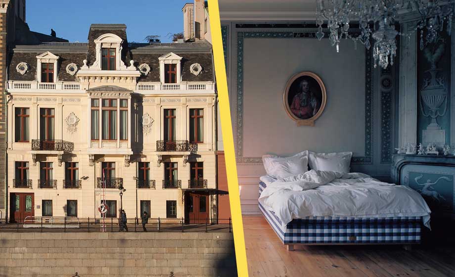 Lyxleverans till Sagerska palatset – till vem?