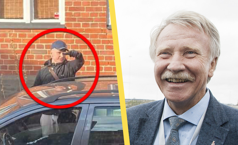 Här dödshotas S-toppen med pistol i sitt eget hem