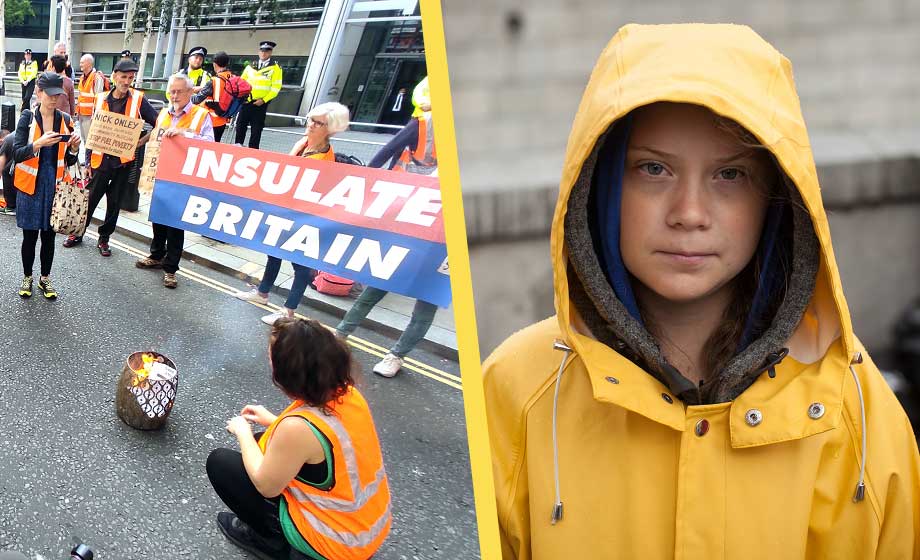 Greta försvarar klimatextremister: ”Måste göra folk förbannade”