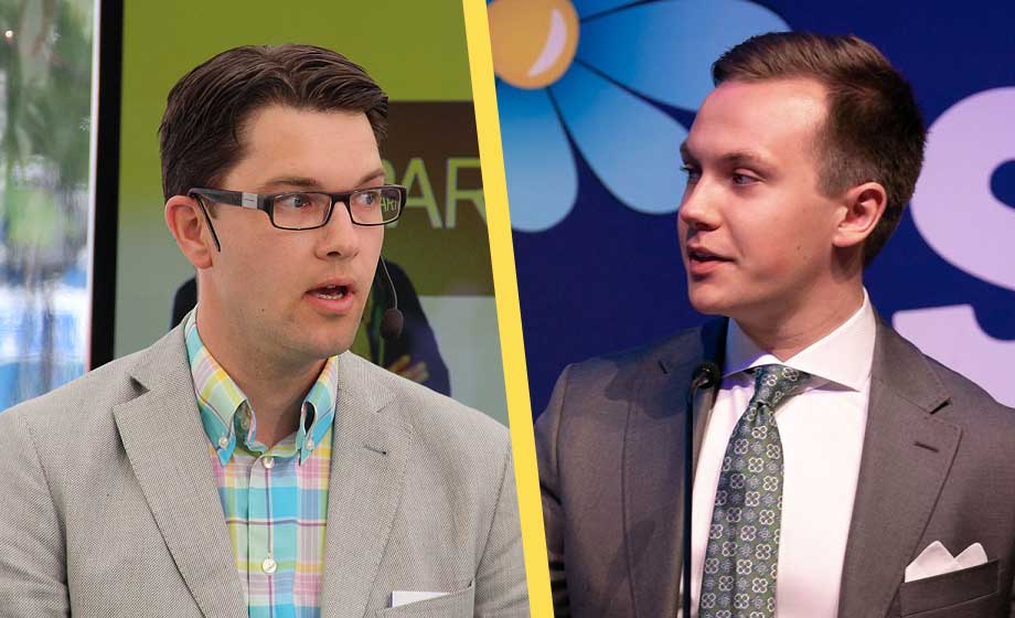 Ungsvenskarna ryter till mot moderpartiet om migrationen