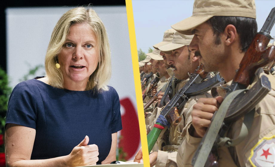 Magdalena Andersson gick med på kurdkrav inför omröstning