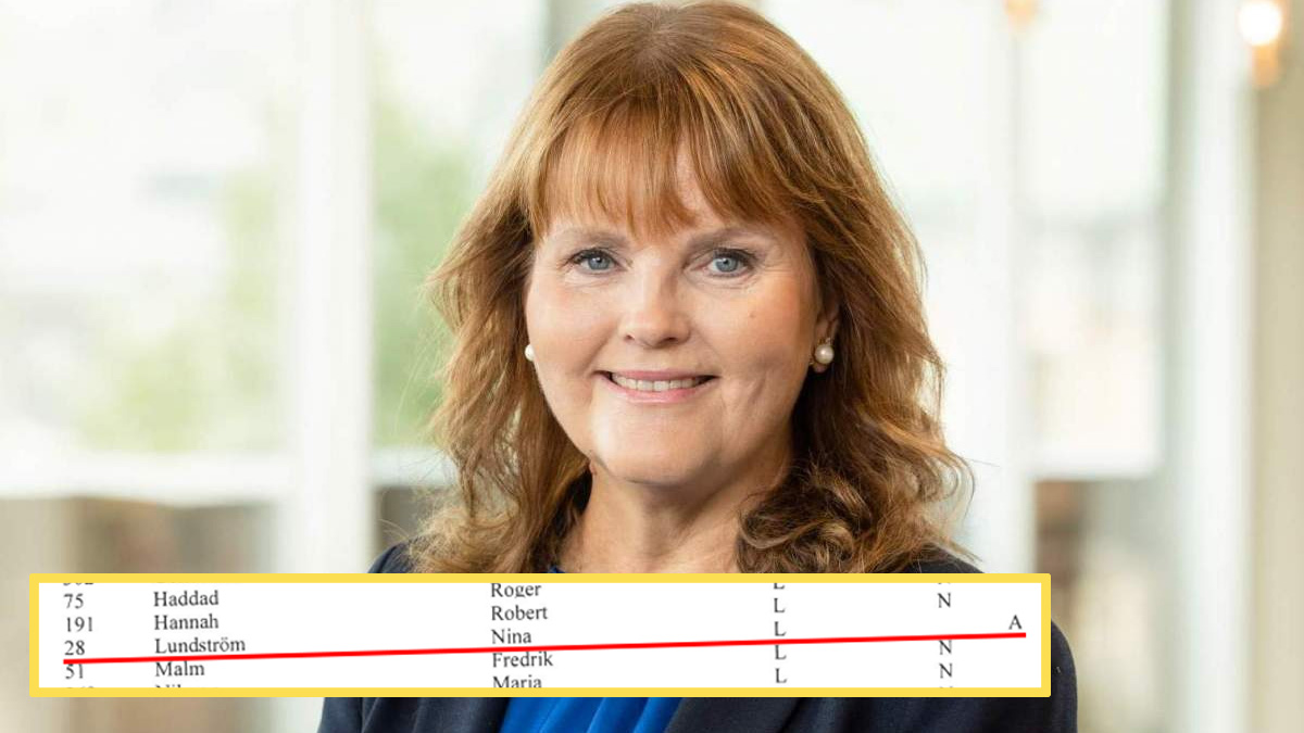 L-kvinna släppte fram Magdalena Andersson som statsminister i protest mot SD