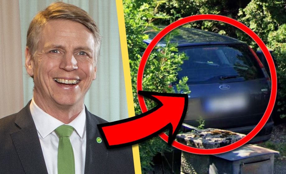 Trots elbilspratet – här är Per Bolunds (MP) BENSINBIL