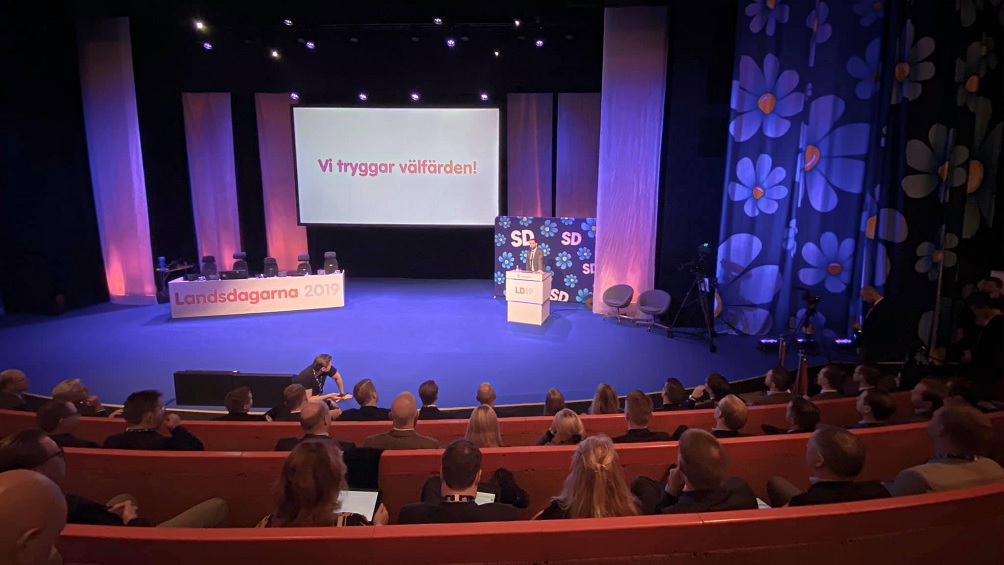 Krav på vaccinationsbevis på SD:s partikongress