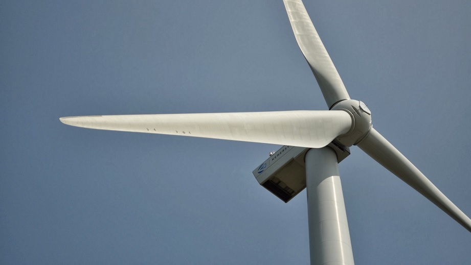 Rotorblad på halvt ton föll från vindkraftverk