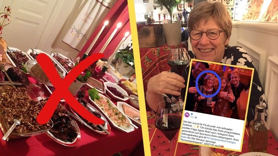 Agnes Wold: ”Fira inte jul!” – festar själv på SR-gala