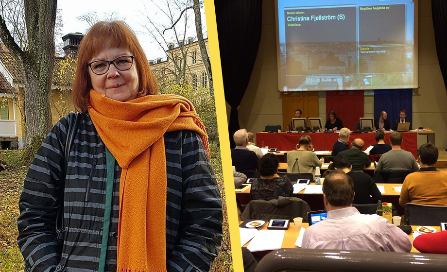 VIDEO: Socialdemokrat avbryter kristen julhälsning: ”Vi har många religioner att ta hänsyn till”