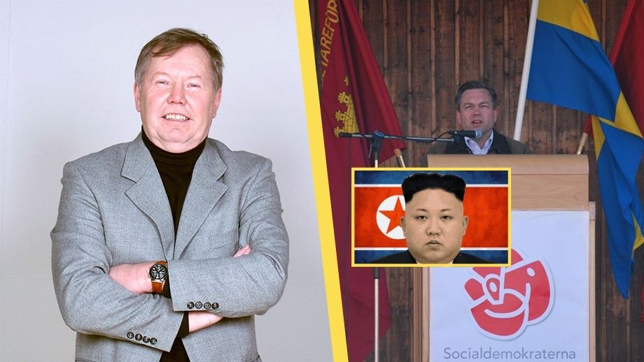 Bert Karlsson liknande S-topp vid Kim Jong-un – polisanmäls