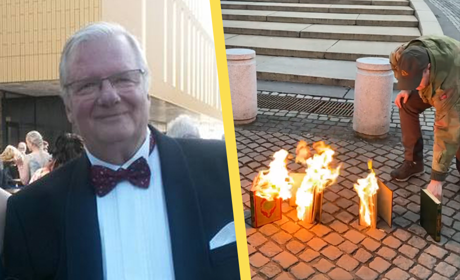 S-topp kräver SD-politikers avgång efter delad koranbränning