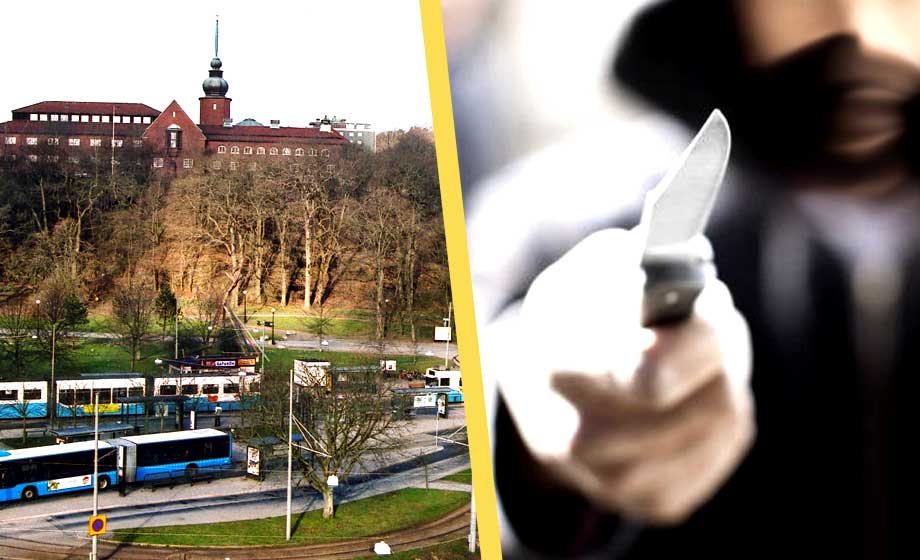 Skulle sälja tröja – knivrånades av åtta maskerade män