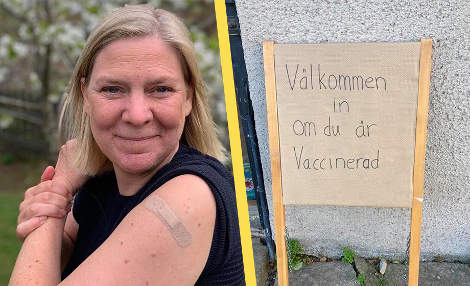 Order från statsministern: Rör inte ovaccinerade
