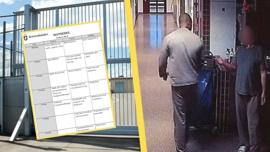 Efter strejken: HÄR är nya maten till fångarna ”från jordens alla hörn”