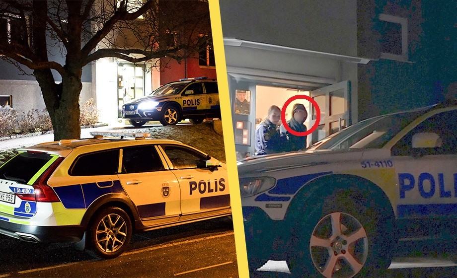 VIDEO: Här grips gisslantagaren i Göteborg