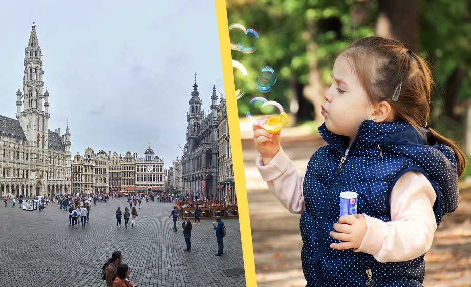 Belgien: Hälften av nyfödda 2020 barn till mödrar med utländsk bakgrund