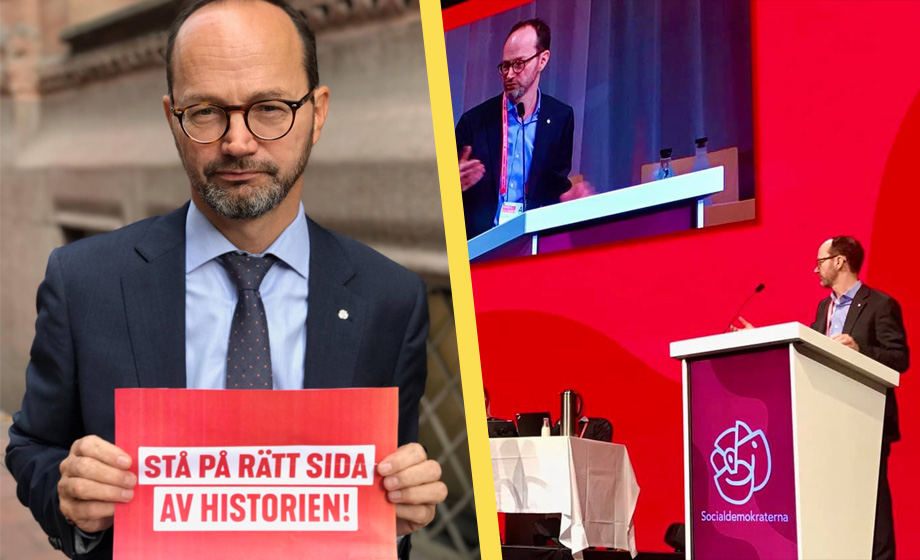 Tomas Eneroth (S): ”Var kommer alla män som tafsar ifrån”