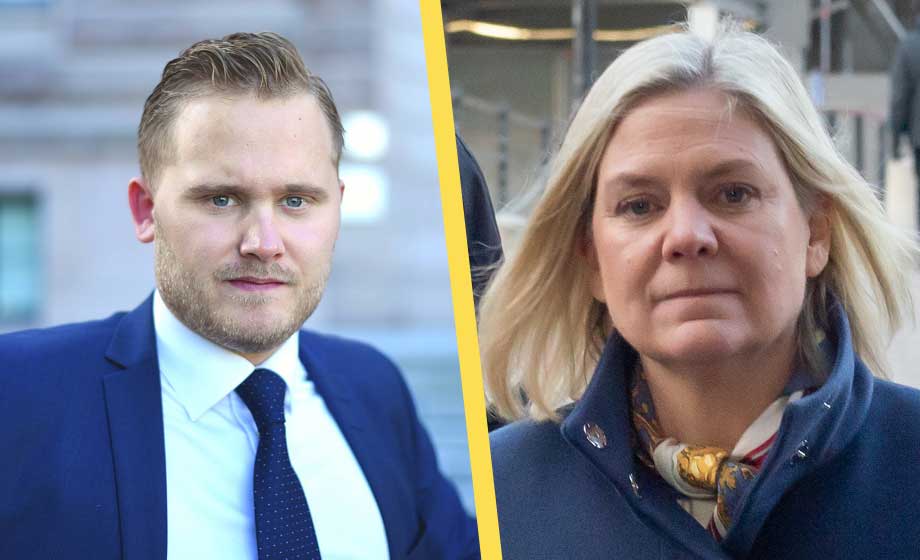 Magdalena Andersson KU-anmäls av SD