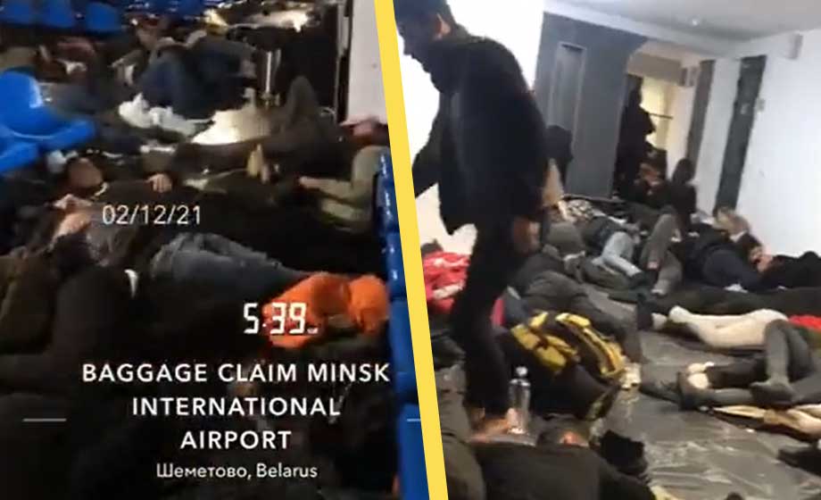 Belarus fortsätter flyga hem migranter