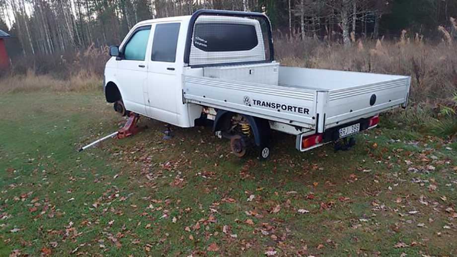 Jimmy fick påhälsning av tjuvliga – nonchaleras av polisen