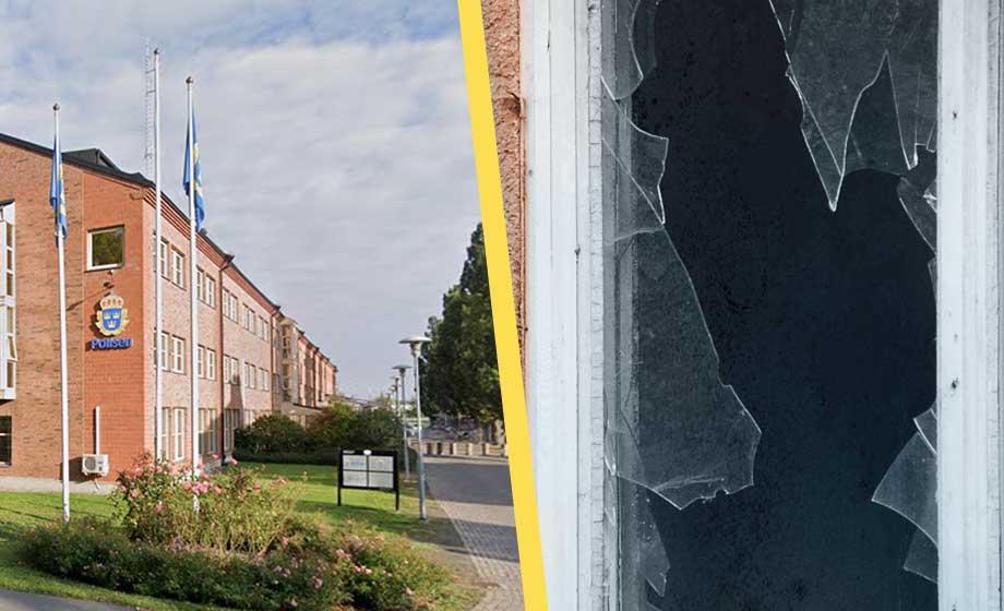 Inbrott på polishuset – larmet fungerade inte