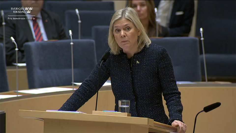 Statsministern om elpriserna: Ni borde haft bundna elavtal