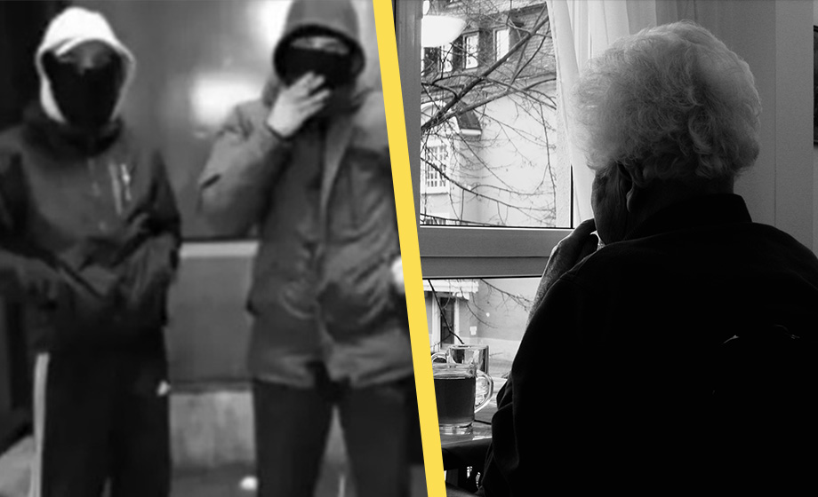 Äldre par bakbundna och rånade i hemmet