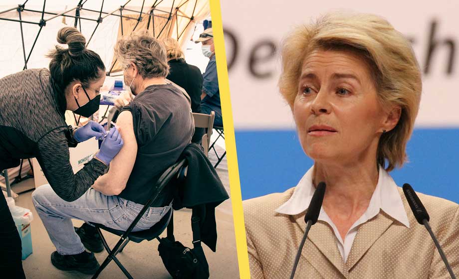 EU överväger tvångsvaccinering av unionens medborgare