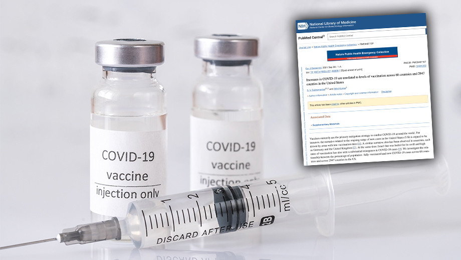 Studie: Vaccination ger MER corona-infektioner