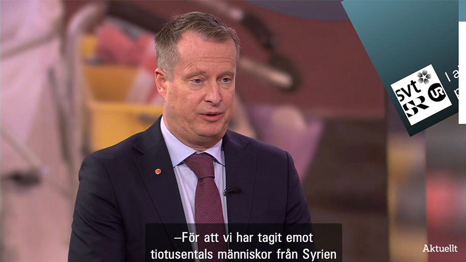 SVT låter Anders Ygeman ljuga om volymen på invandringen
