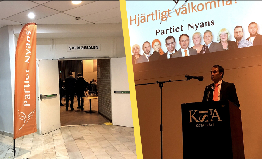 Partiet Nyans mobiliserar inför valet: ”De framställer oss som hot”