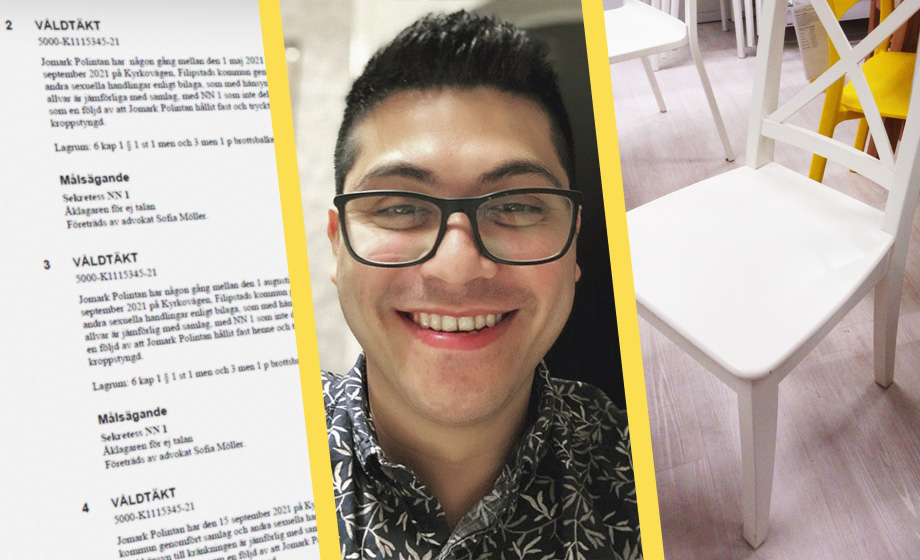 S-toppen Jomark Polintan använde STOL för att våldta kvinna