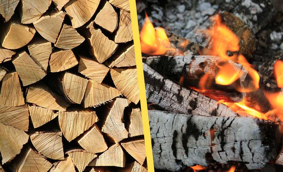 Vedbrist i stora delar av landet i elkrisens spår