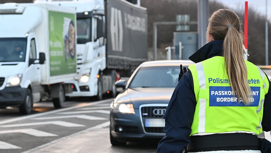 Förlängda danska gränskontroller mot Sverige