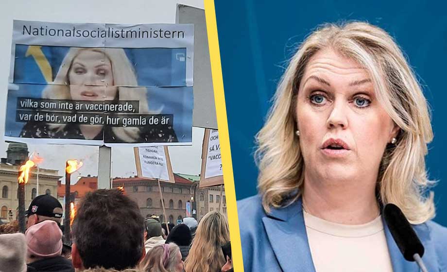 Hallengren (S) rasar mot demonstrationerna
