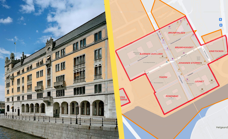 Regeringskvarteren drabbades av strömavbrott