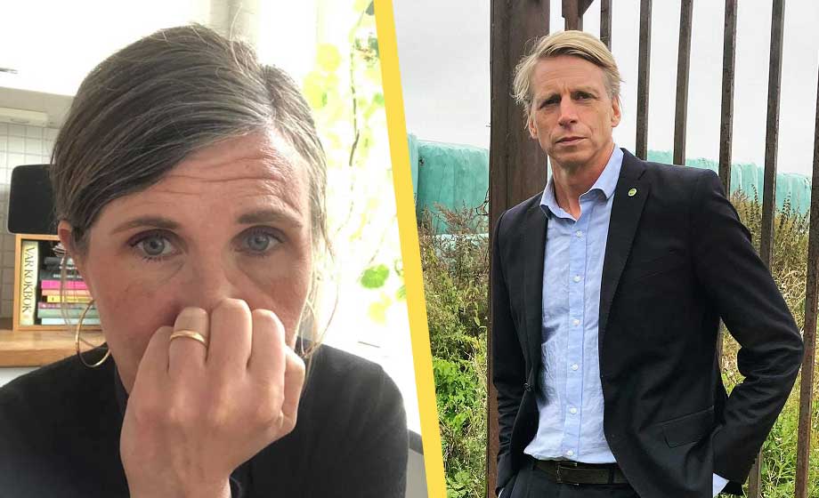 Miljöpartiet imploderar – nere på 2,8 procent